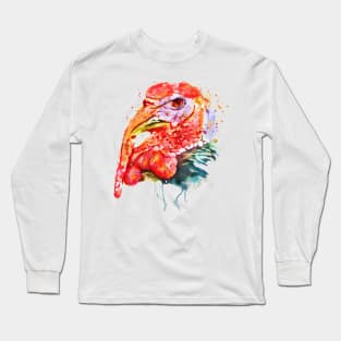 Turkey Head Long Sleeve T-Shirt